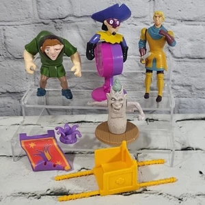 Disney The Hunchback Of Notre Dame Action Figures Lot Quasi Phoebus Laverne Hat - Picture 1 of 8