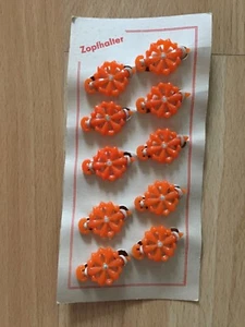 Haarspangen/Zopfhalter/Zopfgummi's, incl.neuen Gummi's, 70/80'er Jahre Nr. 30h. - Bild 1 von 1
