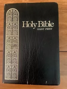 ⭐Holy Bible KJV Giant Print Reference Concordance Red Letter Nelson Regency 1976 - Picture 1 of 9