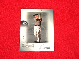 Tim Clark 2001 SP Authentic AS SP RC #80 /2999 (H-1857) - Bild 1 von 1
