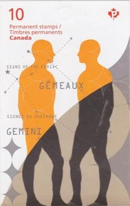 Canada 2011 - BK456 #2451 - Signs of the Zodiac: Gemini (The Twins)- Unused - Picture 1 of 1