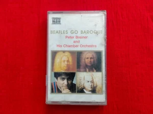 Peter Breiner Chamber Orch Beatles Go Baroque Cassette tape INDIA Sealed 1998 - Picture 1 of 3