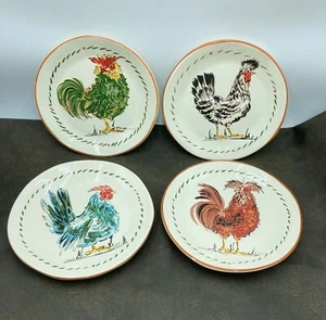 Williams Sonoma Erbstück Heritage Hahn Teller 8,75" Made in Italy - 4er Set - Bild 1 von 10