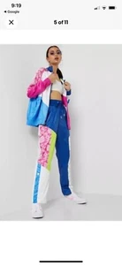 Pantaloni da ginnastica Nike Sportswear NSW da donna tessuti AR2940-438 taglia small nuovi - Foto 1 di 14