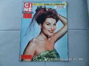 CINE REVUE N°8 20/2/1959 BELINDA LEE ORSINI L.TERZIEFF M.CHEVALIER DELORME H22 - Foto 1 di 1