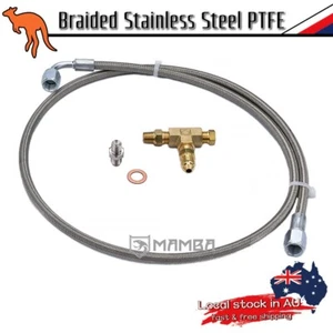 105cm Universal Turbo Oil Feed Line 1/8" NPT For Precision PTE Journal Bearing - Picture 1 of 5