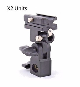 Generic Flash Bracket Swivel Umbrella Holder Studio Tilting (2 units)