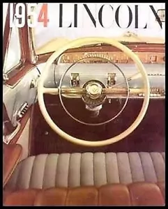 1954 Lincoln Dlx. Prospekt, Capri, Cosmopolitan - Bild 1 von 1