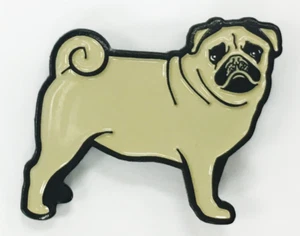 Pug Breed Dog Breed Lover Enamel Pin - Picture 1 of 2