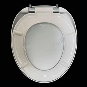 Heavy Duty UF Oval Toilet Seat Soft Close suitable for Caroma Konna Toilet Set - Picture 1 of 11