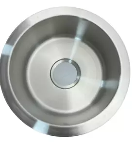 Elkay Lustertone 14-3/8" Undermount Single Basin Sink Stainless Steel ELU12FB - Bild 1 von 5