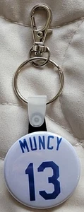 Max Muncy Keychain, (1.5" Button Pendant), Los Angeles Dodgers,MLB,Rare - Picture 1 of 1