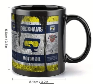 Duckhams Motoröl Becher Retro 11 Unzen Keramik Kaffee Tee Tasse Geschenk Classic Garage - Bild 1 von 4