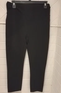 Assets Spanx Red Hot Label Größe L schwarz Stretch 23" Schrittlänge Leggings DW915 - Bild 1 von 4