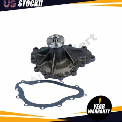 Engine Water Pump w/Gasket For 1969-1981 Pontiac Catalina LeMans Firebird RWD - Image 1 of 4
