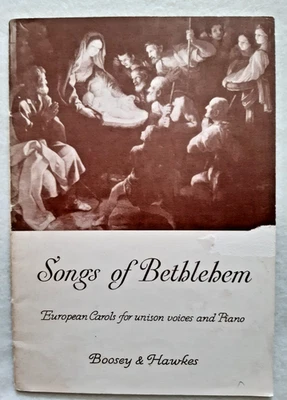 Songs of Bethlehem, European Carols for Unison voices and Piano - Image 1 of 4