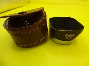 genuine Rollei lens hood, bayonet 1 fitting, with leather case, stunning! bay 1 - Picture 1 of 5