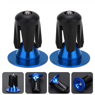  Lenkerendstopfen Lenkerstopfen Bike -Lenkerendkappen -Endstopfen - Bild 1 von 4