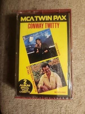 Conway Twitty Cross Winds/Georgia Keeps Pulling On My Ring TwinPax Cassette 1982 - Image 1 of 3