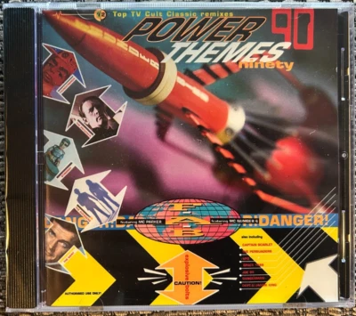 F.A.B. - POWER THEMES 90 - TOP TV CULT REMIXES - 12 TRACK CD -NEW AND SEALED - Image 1 of 2