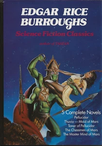Edgar Rice Burroughs Science Fiction Classics (Pellucidar and Barsoom...Mars) - Imagen 1 de 2