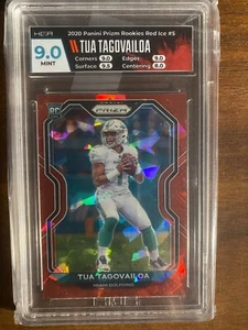 2020 Panini Prizm Rookies Red Ice Tua Tagovailoa HGA 9 - Bild 1 von 2