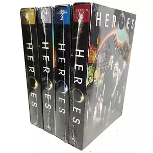 Heroes Complete TV Series Seasons 1, 2, 3, 4 (DVD, 2007-2010) Box Sets Brand New - Picture 1 of 6