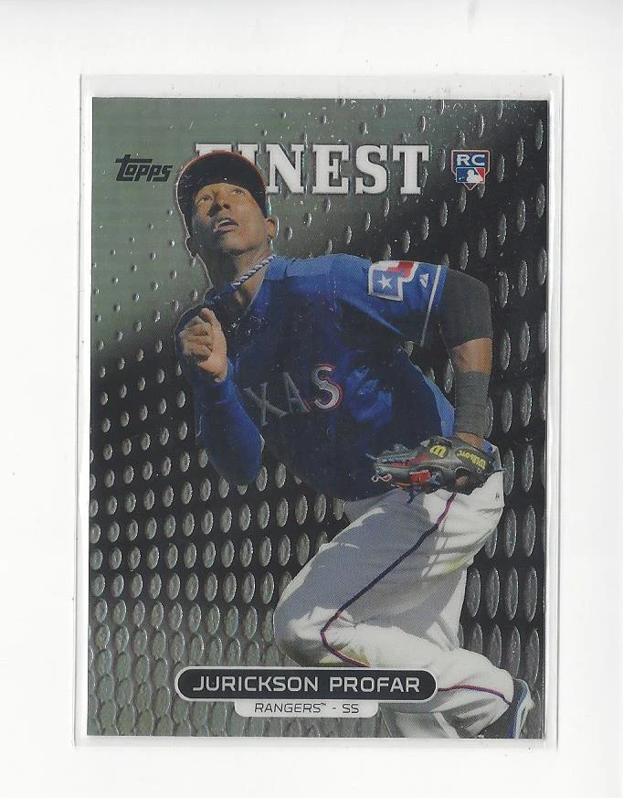 2013 Finest Refractors #62 Jurickson Profar Rookie Rangers Padres  - Image 1 of 1
