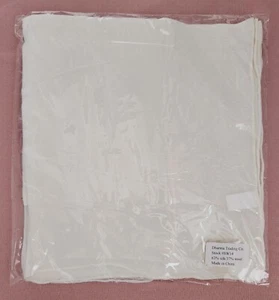 Silk/Wool Blend Scarf 12.5mm, White,  35cm by 182cm (14 X 72") - Picture 1 of 5