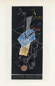 Georges Braque lithograph poster (printed by Mourlot) 98808080 - Picture 1 of 1