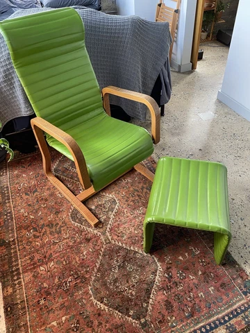 1960s Mid-century Modern Thonet Bentwood Cantilever Chair Cover