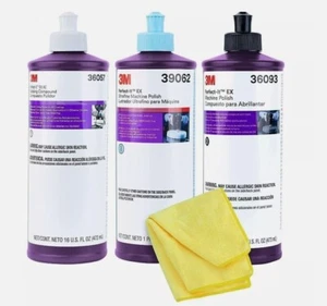 3M Perfect It Buffing And Polishing Kit | 36057 39062 36093 3M Pint - Picture 1 of 1