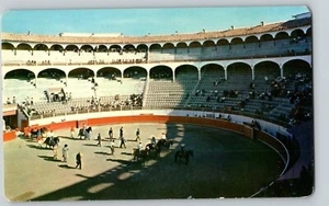 Innenraum Plaza de Toros Santa Maria Queretaro Mexiko Stierkampf Postkarte - Bild 1 von 2