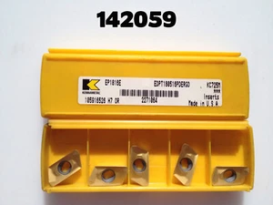 EP 1816 E Grade KC725M Neu Komplettpaket 5 Kennametal Wolframcarbide Inserts - Bild 1 von 3