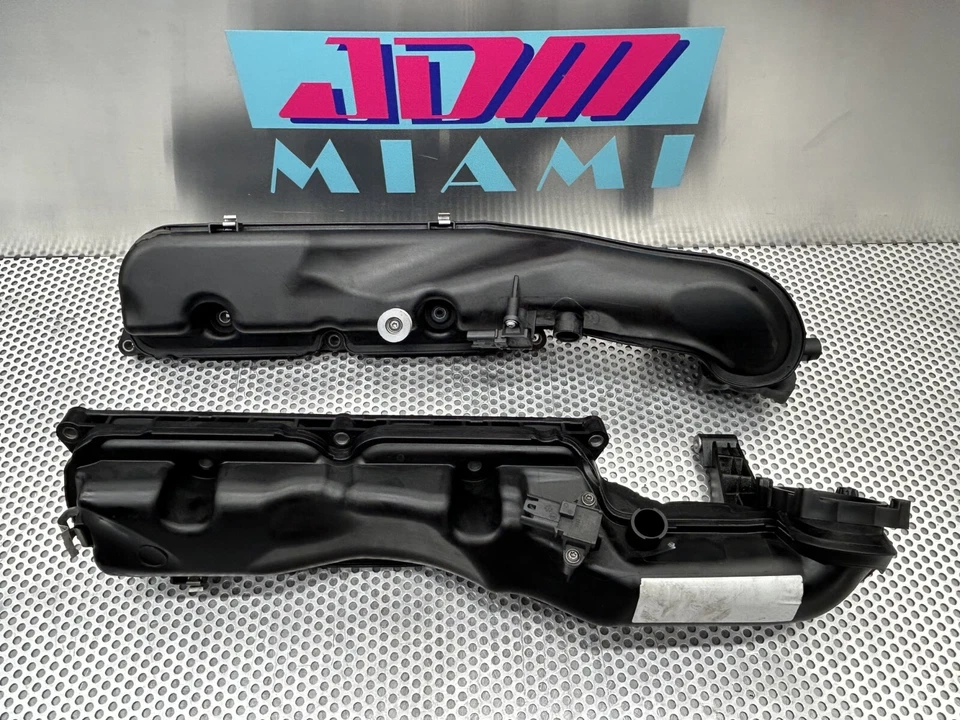 BMW 550i 650i 750i 750Li 2009-2014 4,4 V8 juego de colectores de admisión de aire izquierda + derecha Foto 1 de 4