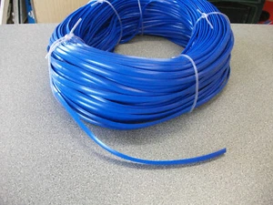 CARAVAN MOTORHOME PVC AWNING RAIL CHANNEL INFILL HERZIM STRIP 12MM X 50M BLUE - Picture 1 of 1