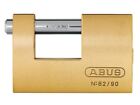 Abus 82/90mm Monoblock Brass Shutter Padlock - 11492