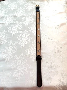Flying Duck Child's Belt Leather/Cotton Webbing Size 20 XS - Picture 1 of 7