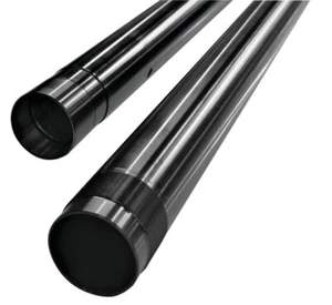 Tubos de horquilla invertidos CUSTOM CYCLE NEGRO STD 43mm para V-Rod Sportster Dyna 710071 - Imagen 1 de 1