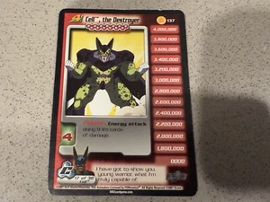 DE COLECCIÓN Dragon Ball Z Cell DBZ, The Destroyer 137 CCG Unlimited Cell Saga LP - Imagen 1 de 6
