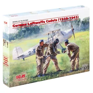 ICM 32103 Plastik Modellbausatz Maßstab 1:32 Deutsche Luftwaffe Kadetten (1939-1945) - Bild 1 von 7