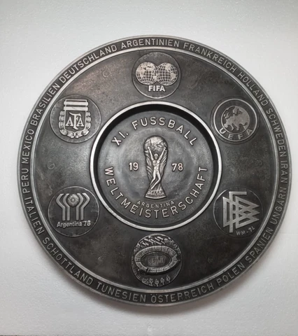 FIFA world cup 1978 Big plaque Cover