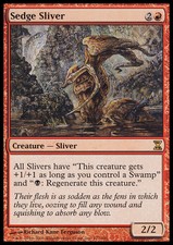 1x Sedge Sliver Light Play, English Time Spiral MTG Magic