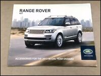 Range Rover Accessories Brochure 2008