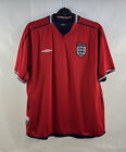 England Away Football Shirt 2002/04 Adults Xl Umbro G787