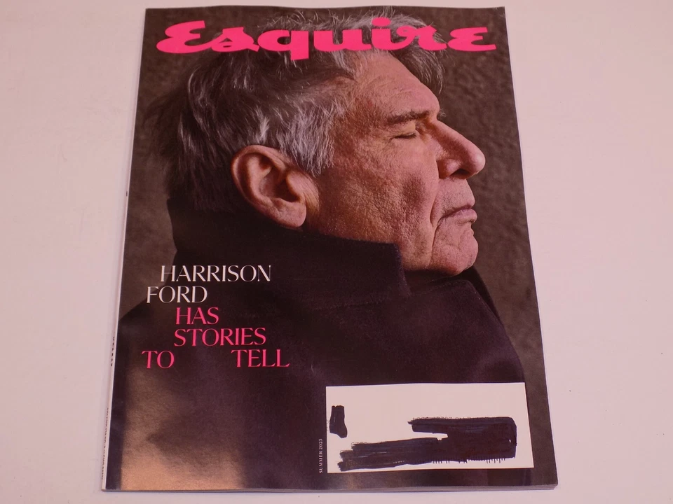 Esquire Magazine Summer 2023 Harrison Ford Boots Riley Lester Holt Millenial Bar Foto 1 de 1