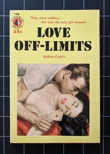 Love Off Limits by Arthur Curtin 1956 Pyramid Vintage Paperback Pulp Fiction GGA - Imagen 1 de 3