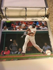 FOTO 8X10 DE MICHAEL BOURN CON LICENCIA OFICIAL INDIOS DE CLEVELAND 2013 SIN FIRMAR - Imagen 1 de 1