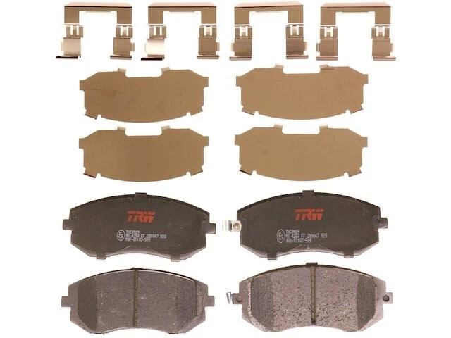 Juego de pastillas de freno delanteras para Subaru Baja 2003-2006 2004 2005 KK122CY Foto 1 de 1