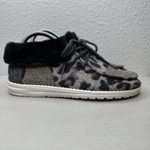 Zapatos informales Hey Dude Britt Patchwork Java para mujer talla 8 piel sintética - Imagen 1 de 7